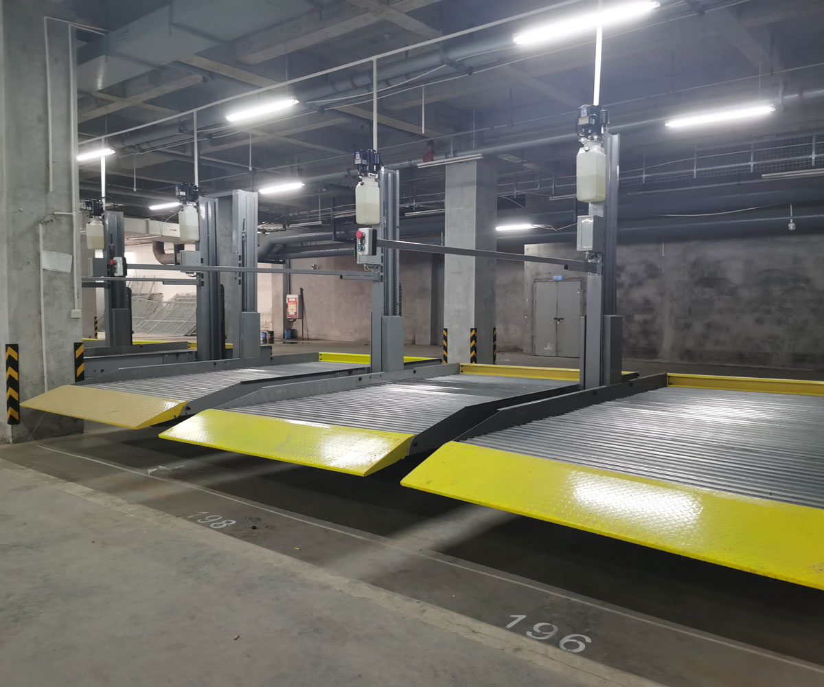 醴陵市家用简易式停车库过验收