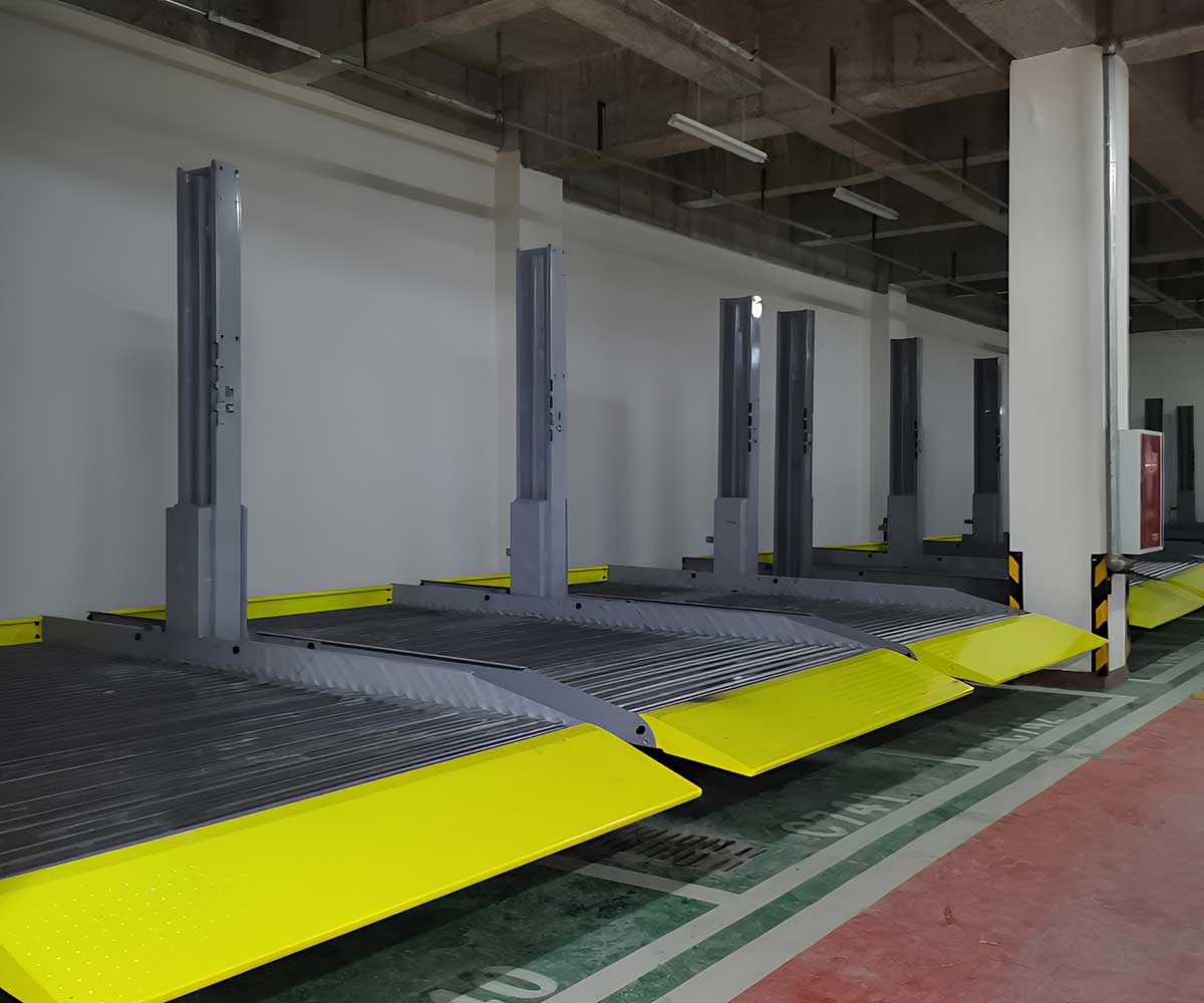 升降横移机械式立体停车设备的标准尺寸解析