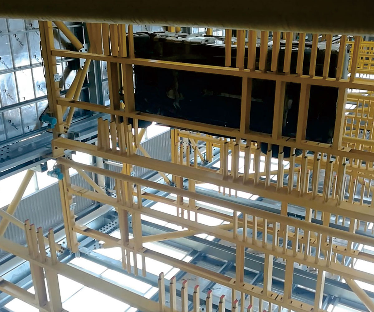 襄州区智能化垂直升降式机械车库