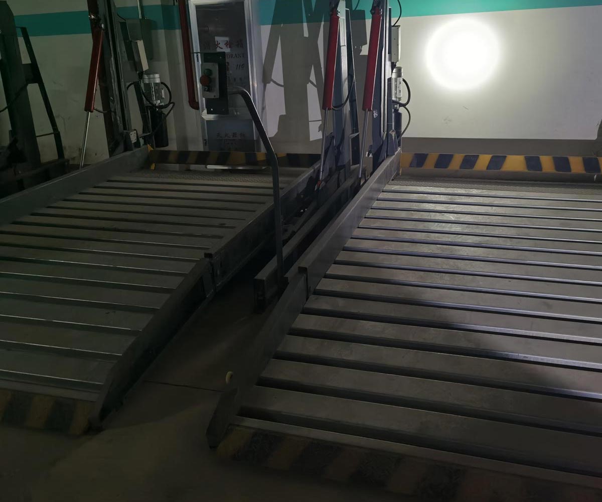 长沙县两层升降式机械立体停车设备