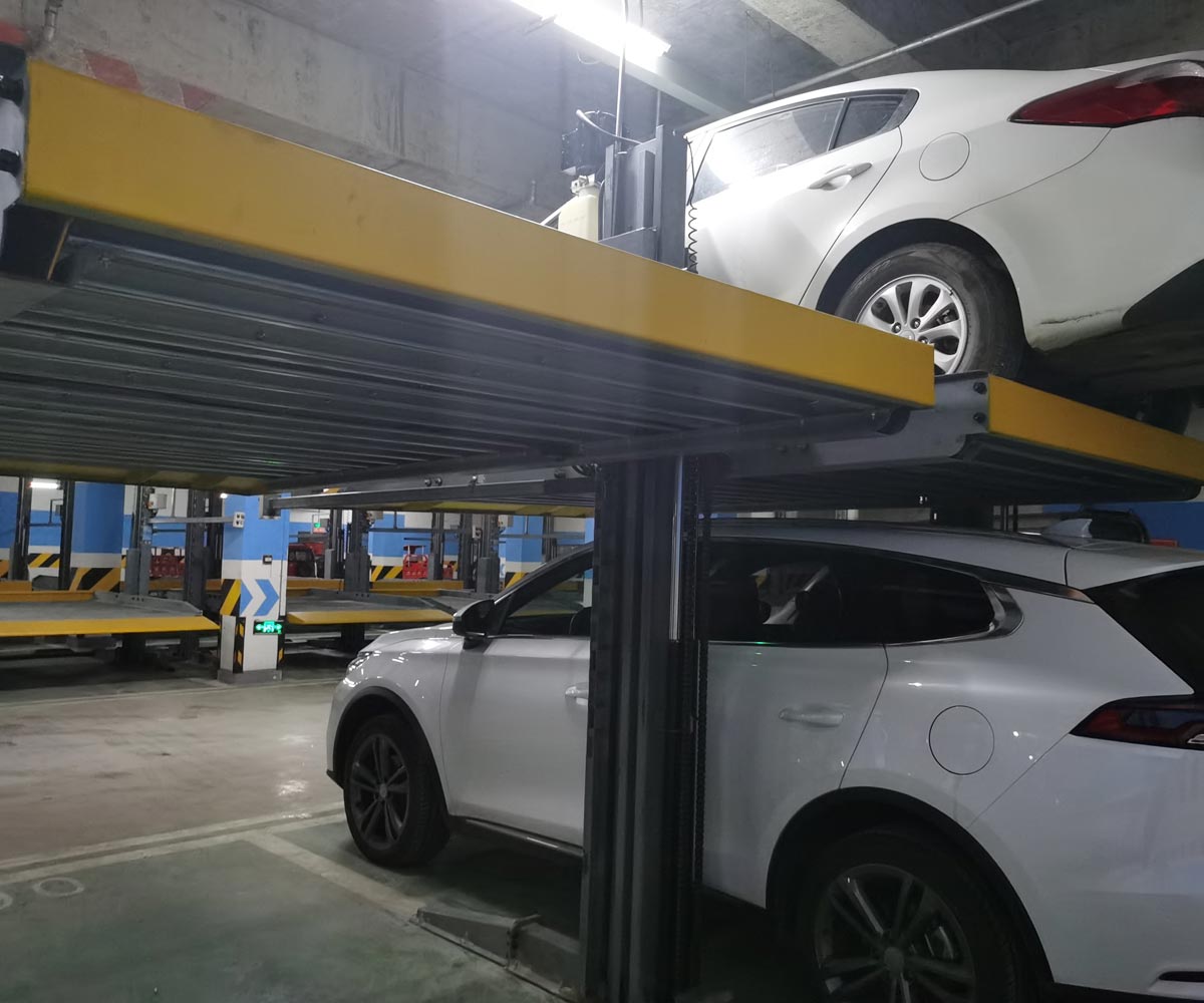 荆州市两柱简易式立体停车场